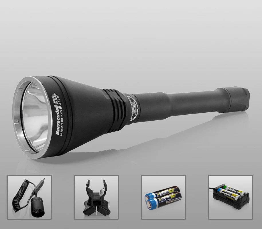 Armytek Barracuda Pro taktické baterka set Armytek Barracuda Pro taktické baterka set