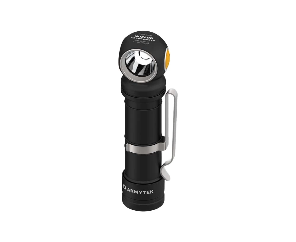 Armytek Wizard C2 Pro MAX LR Magnet USB fejlámpa - meleg fehér fényű Armytek Wizard C2 Pro MAX LR Magnet USB fejlámpa - meleg fehér fényű