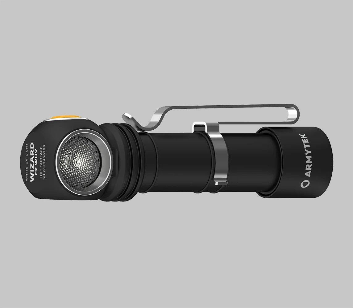 Armytek Wizard C2 WUV Headlamp with Cool White and UV Light Armytek Wizard C2 WUV Headlamp with Cool White and UV Light