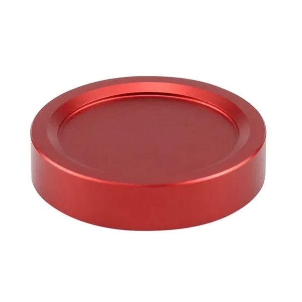 Fém porvédő sapka M48 menettel - piros Fém porvédő sapka M48 menettel - piros