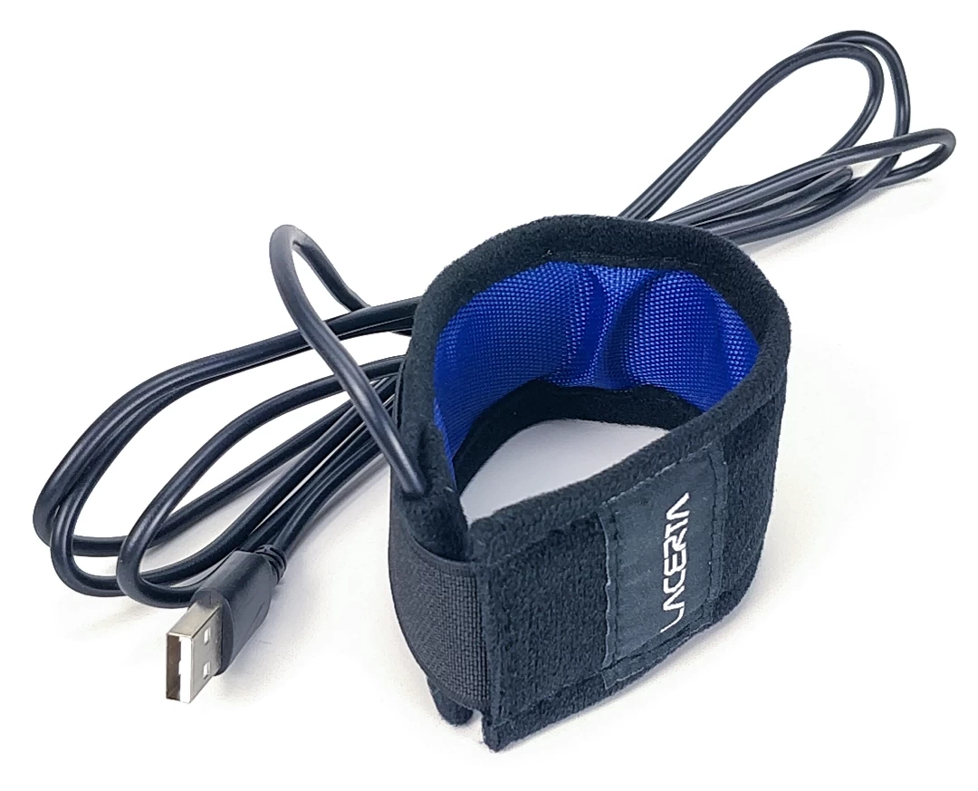 Lacerta 20 cm hosszú páramentesítő szalag (USB csatlakozóval) Lacerta 20 cm hosszú páramentesítő szalag (USB csatlakozóval)