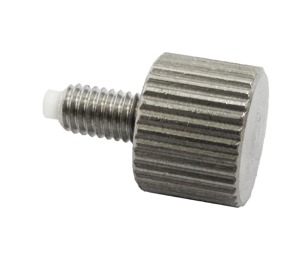 Metrikus csavar M3 menettel, 10 mm hosszú, műanyag betéttel Metrikus csavar M3 menettel, 10 mm hosszú, műanyag betéttel