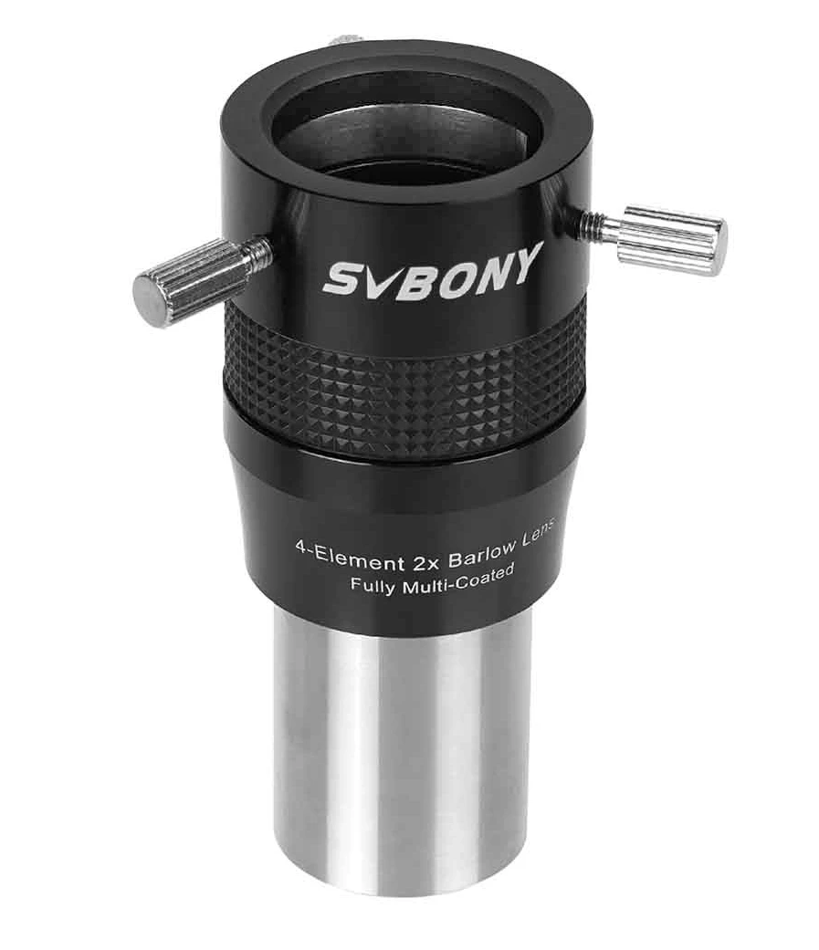 Svbony SV216 2x Barlow lens (1.25") Svbony SV216 2x Barlow lens (1.25")