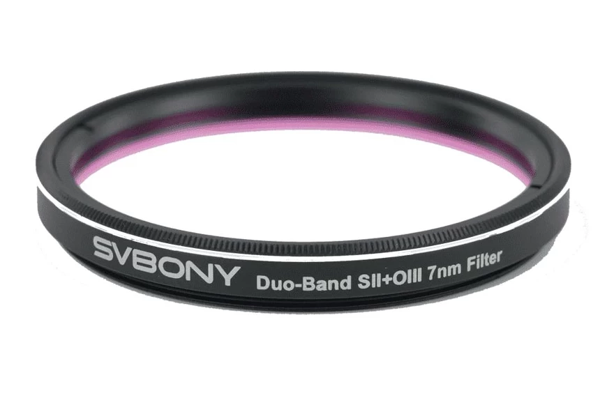 Svbony SV220 Duo-Band (SII & OIII) 7 nm filter (2") Svbony SV220 Duo-Band (SII & OIII) 7 nm filter (2")