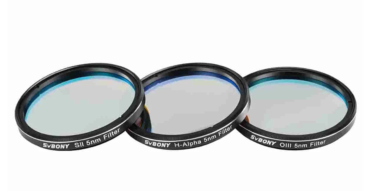 Svbony SV227 (5 nm) SHO sada úzkopásmových filtrov (2") Svbony SV227 (5 nm) SHO sada úzkopásmových filtrov (2")