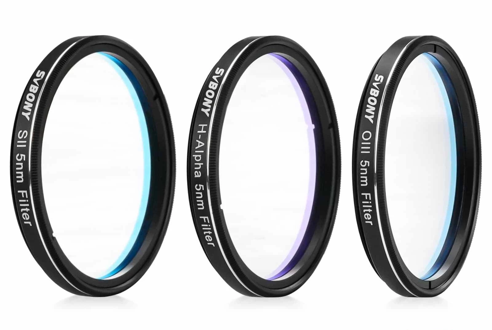 Svbony SV227 (5 nm) SHO sada úzkopásmových filtrov (2") Svbony SV227 (5 nm) SHO sada úzkopásmových filtrov (2")