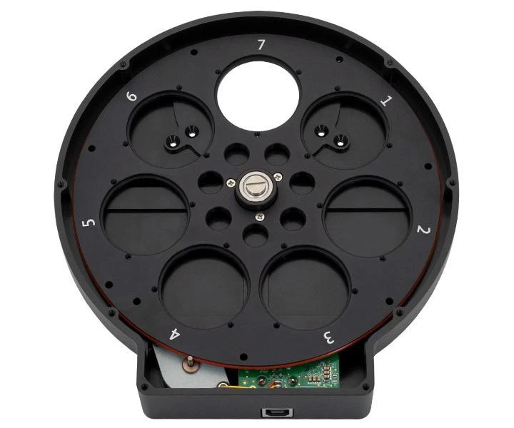 ZWO EFW motorové filtrové 7x filtre priemeru 36 mm