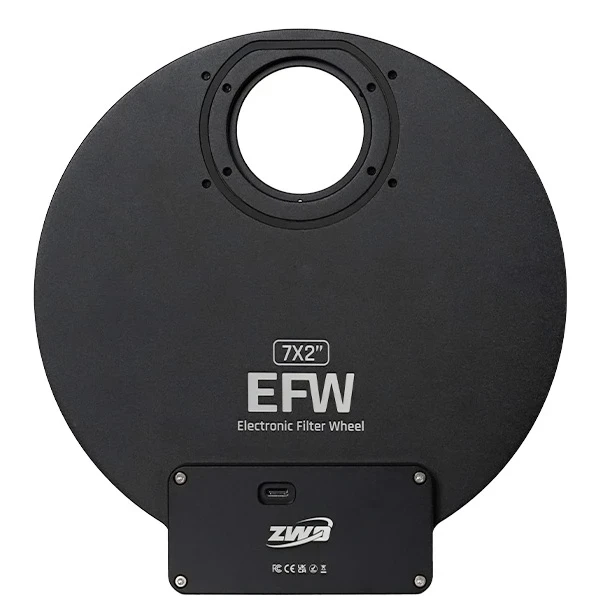 ZWO EFW motorový filtrové koleso 7×2" (USB-C) ZWO EFW motorový filtrové koleso 7×2" (USB-C)