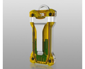 Armytek Zippy nabíjateľná kľúčenka baterka v žltej farbe farbe