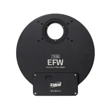 ZWO EFW motorized filter wheel for 7 × 36 mm filters (USB-C)