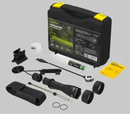 Armytek Predator Pro Magnet USB poľovnícke baterka set - studená biela